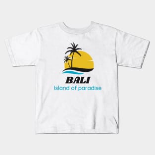 Bali island of paradise tshirt Kids T-Shirt